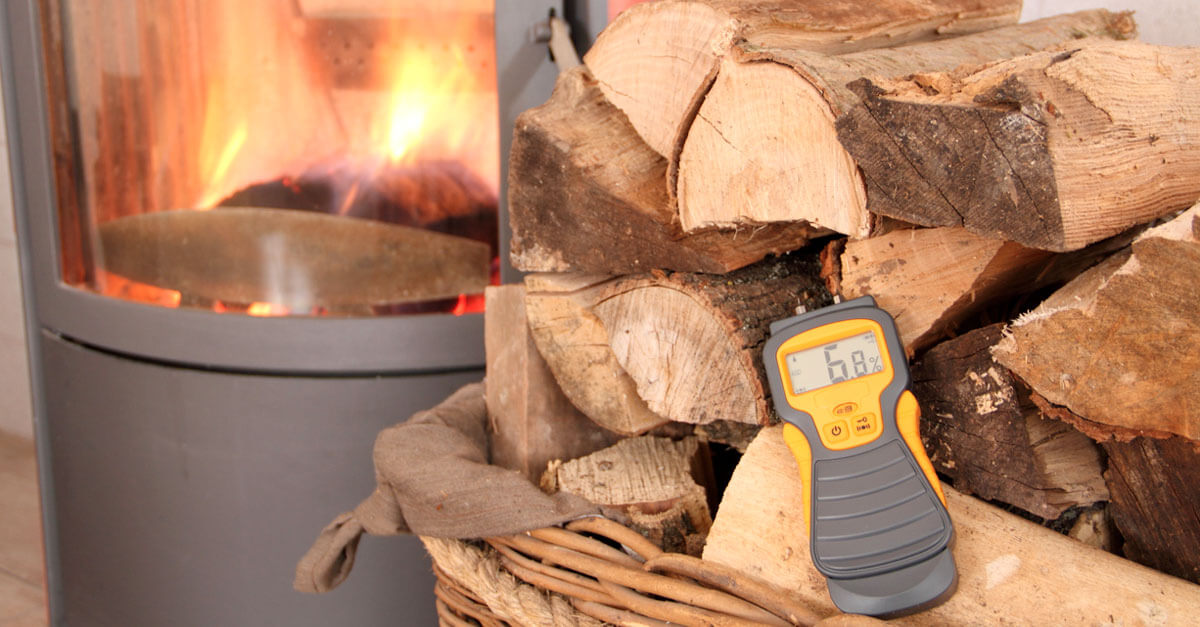 mesure taux d'humidité bois de chauffage