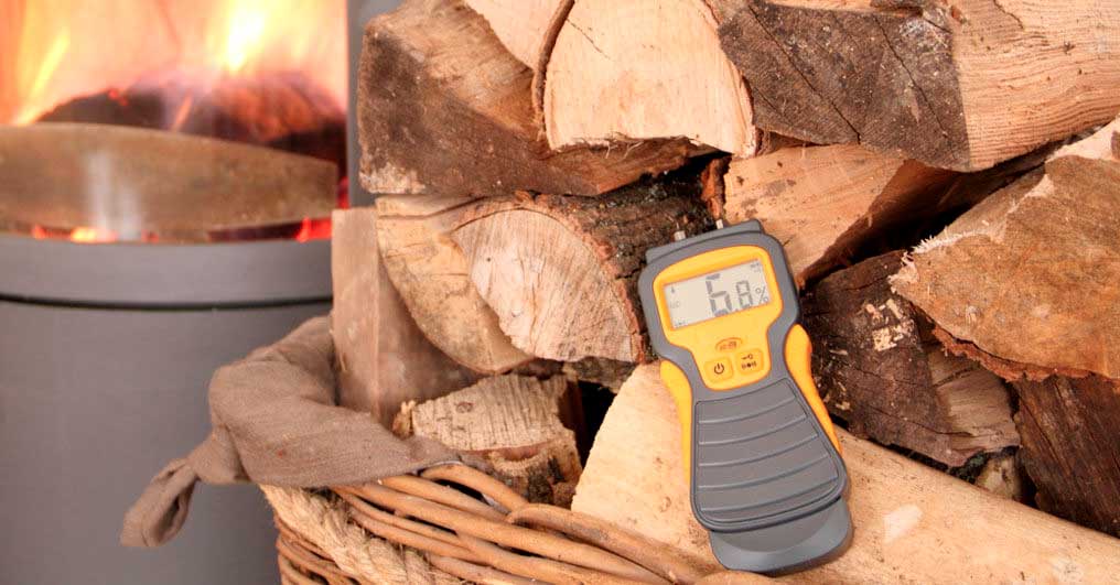 mesure taux d'humidité bois de chauffage