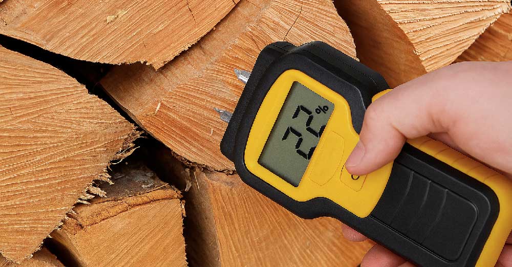testeur d'humidité pour bûches et pellets