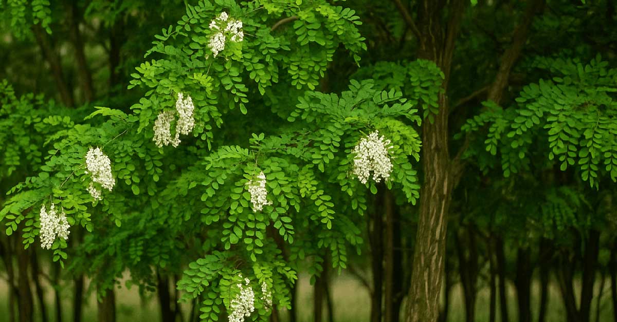 acacia comme bois de chauffage