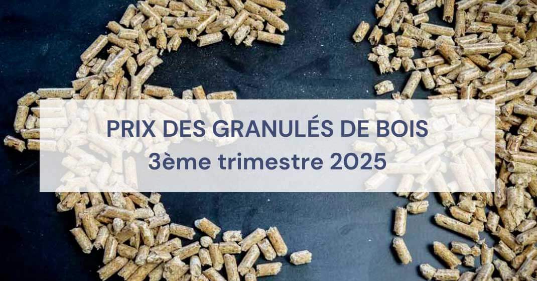 prix des pellets au troisième trimestre 2025