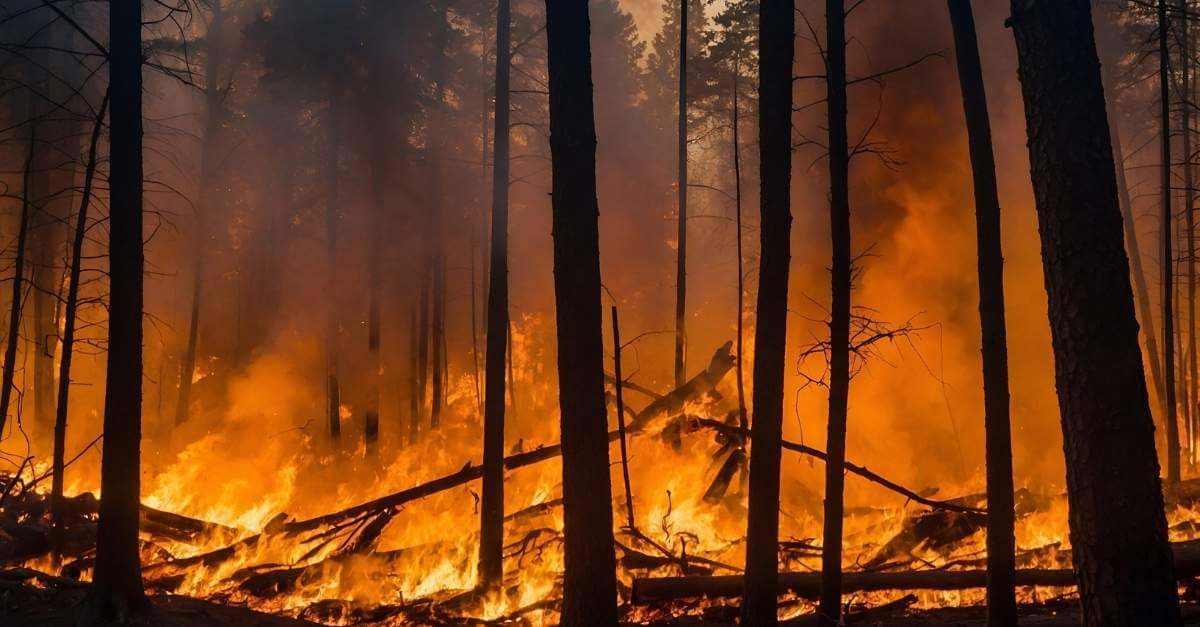 recommandations avec son bois de chauffage pour se protéger des feux de forêt